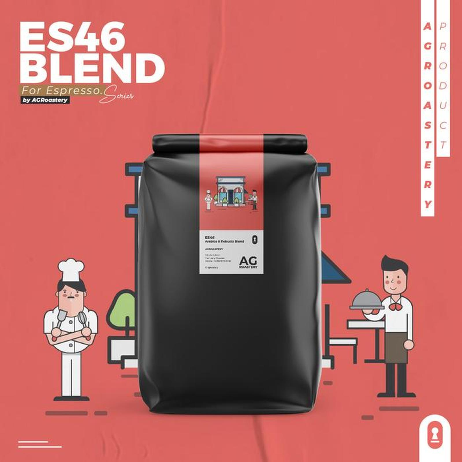 House Blend Espresso - Arabica & Fine Robusta ES46 Blend