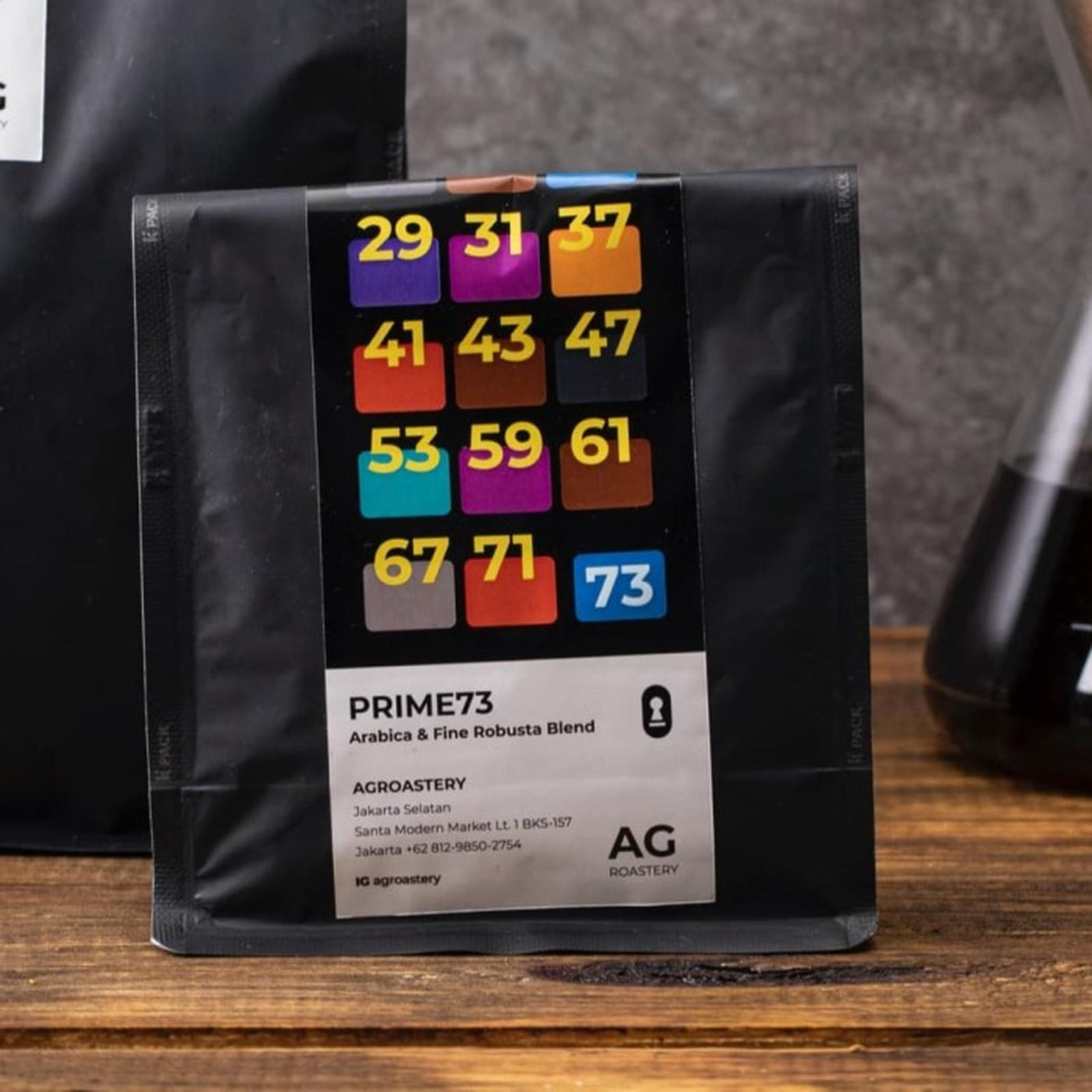 House Blend Espresso - Arabica & Fine Robusta PRIME73